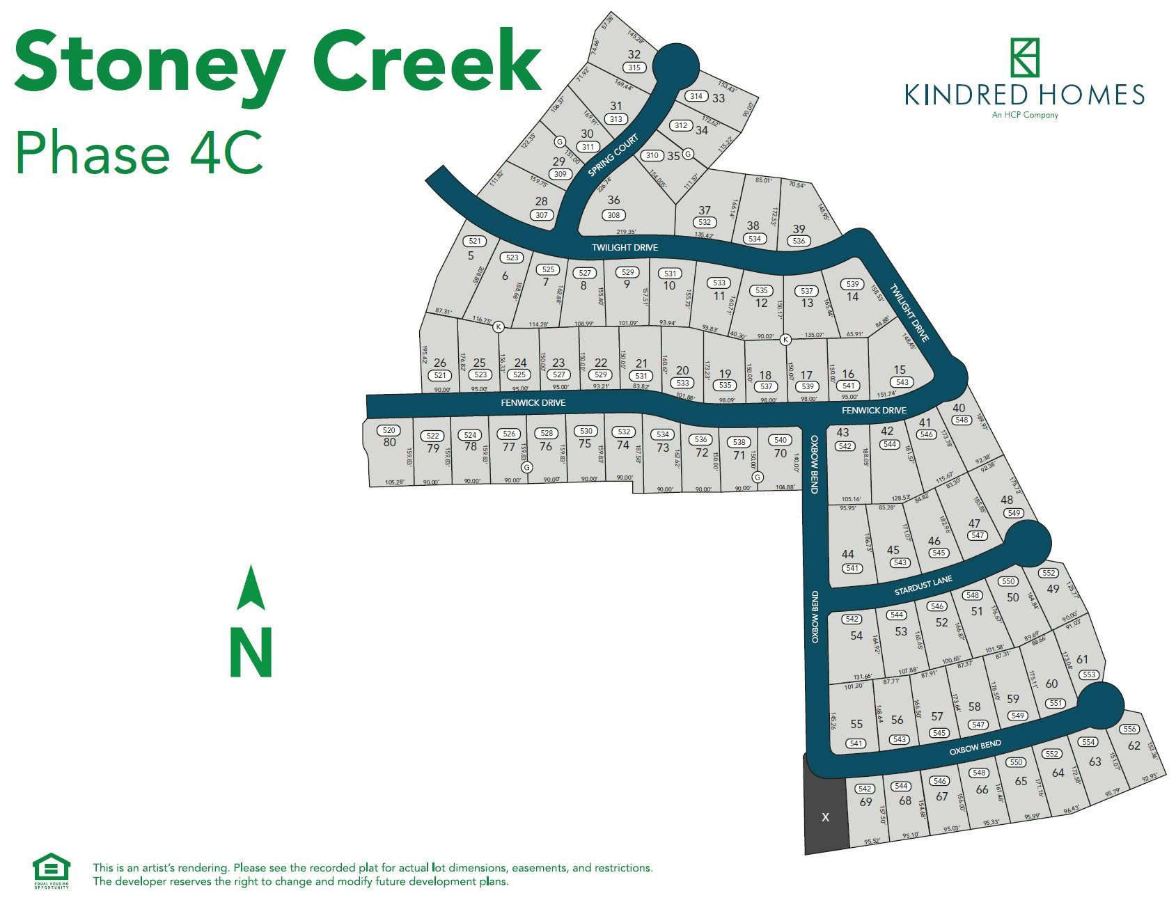 New Homes Sunnyvale TX Stoney Creek Kindred Homes