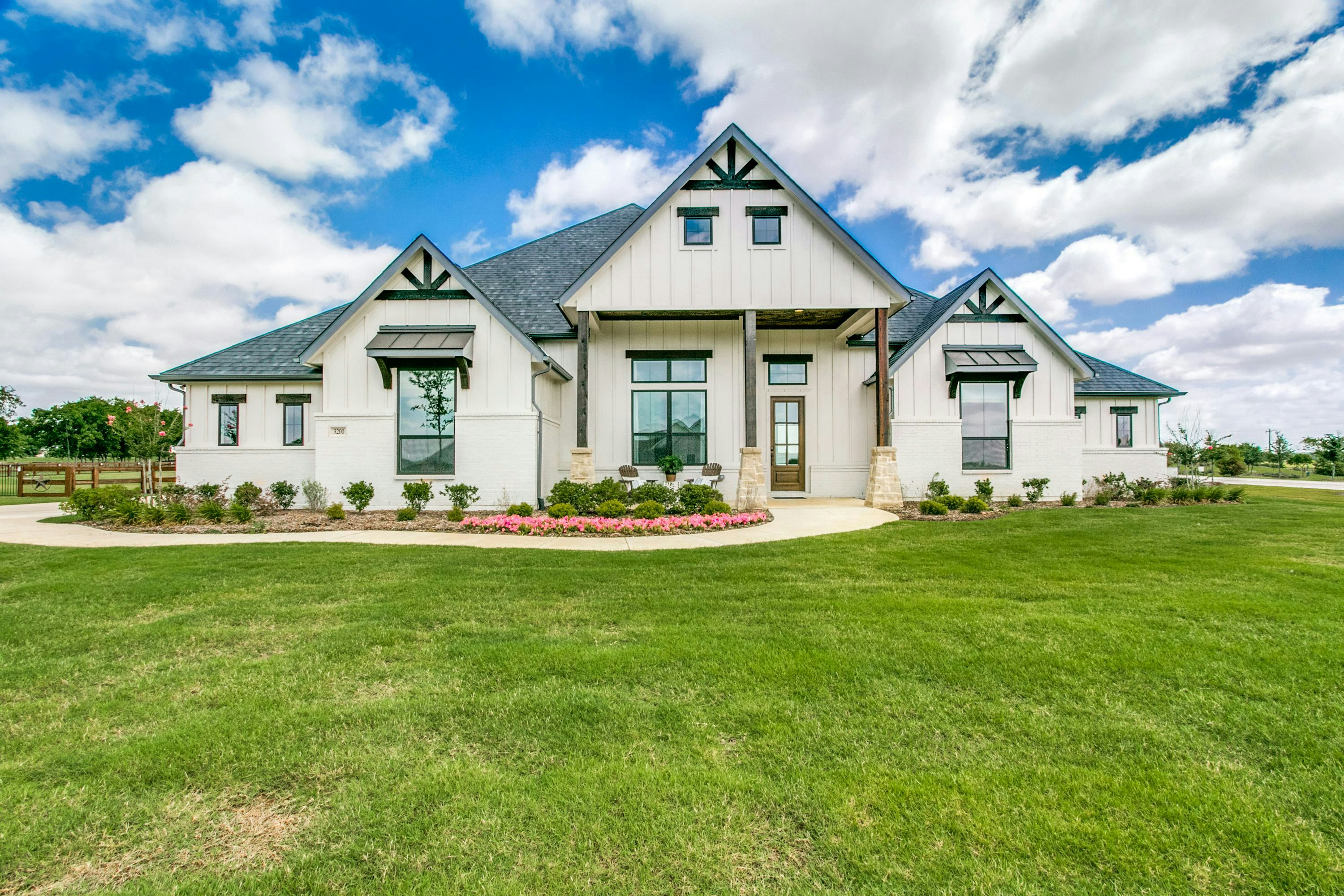 Front of The Highlands of Northlake home in Northlake, TX by Kindred Homes