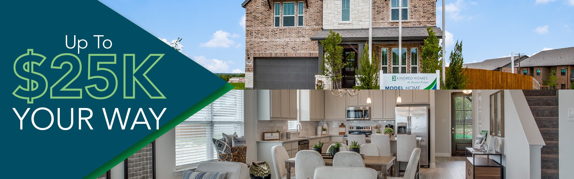 25K Your Way Kindred Homes