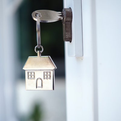 Photo of Home With Key Inserted