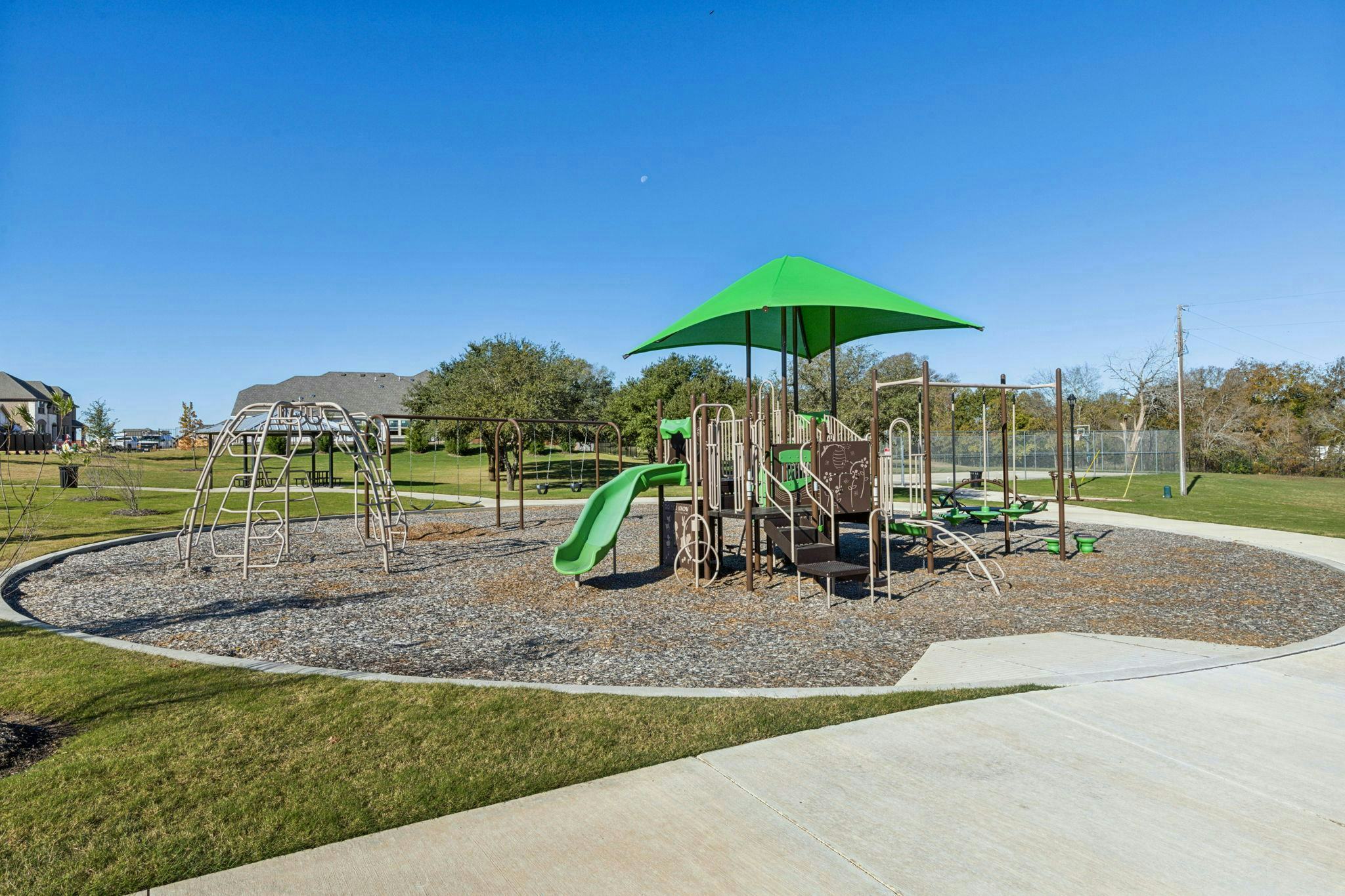 Hampton Park Estates playground in Glenn Heights, TX by Kindred Homes