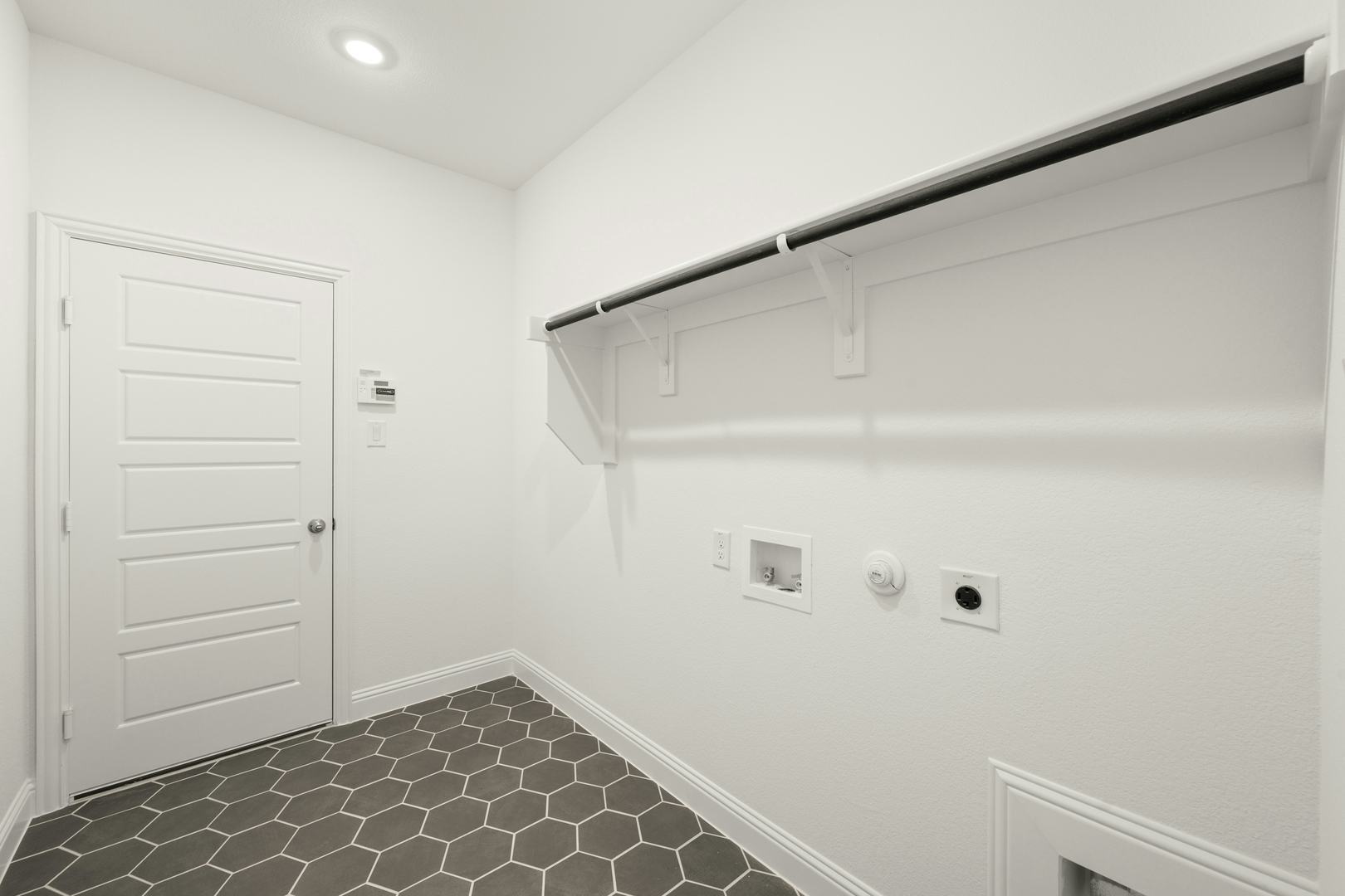 The utility room in the Cherry floor plan by Kindred Homes