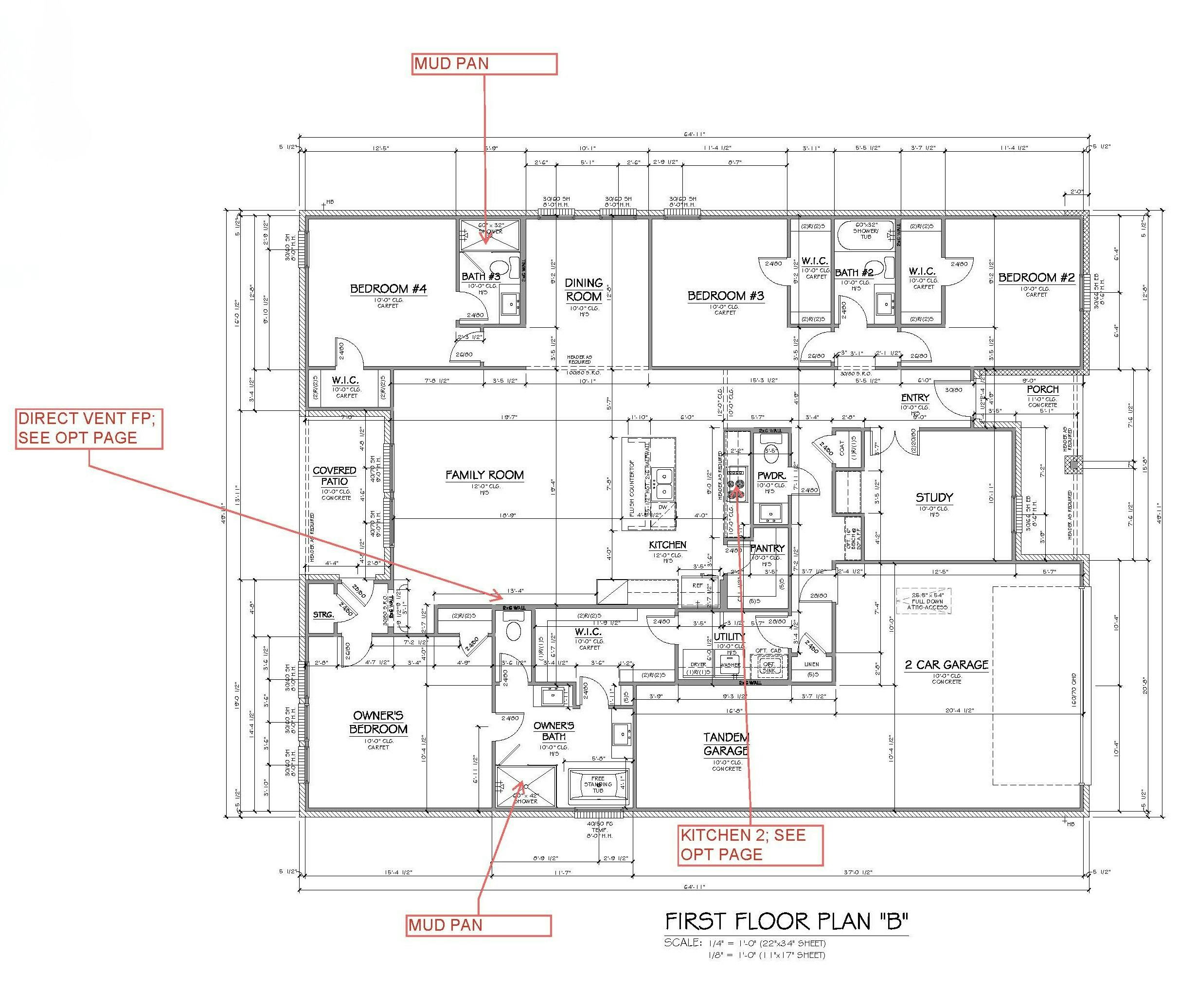 The Austin floor plan by Kindred Homes