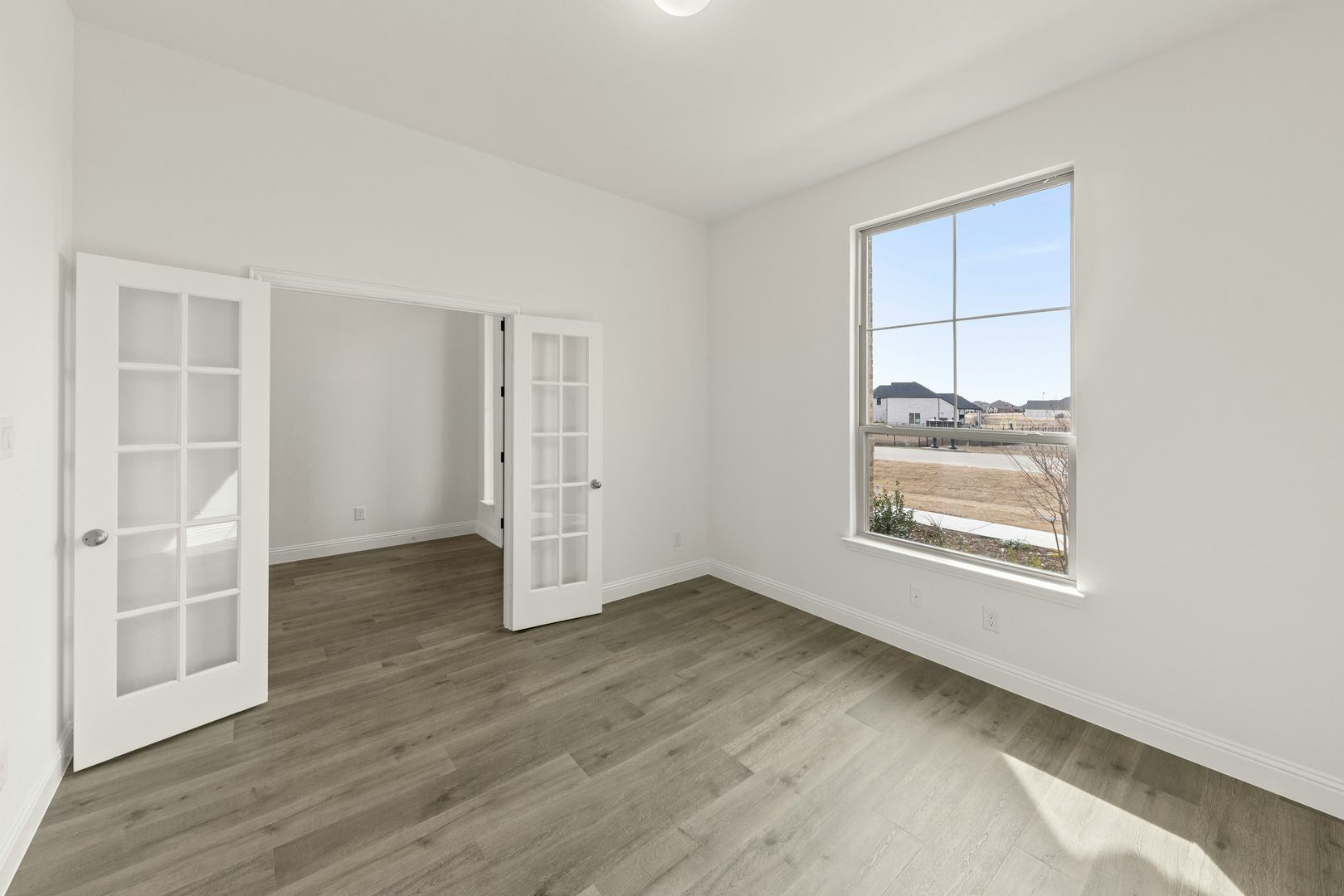 The study of the Brady floor plan at Berkshire Estates by Kindred Homes