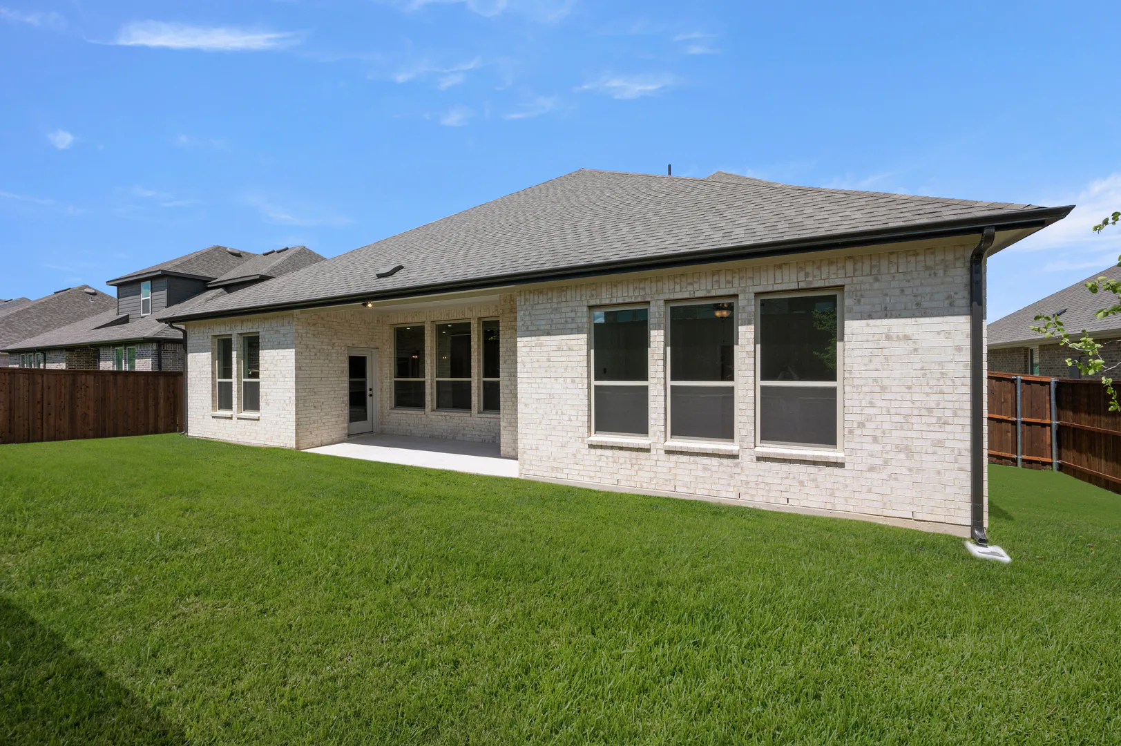 Back exterior of available home at Westside Preserve by Kindred Homes in Midlothian