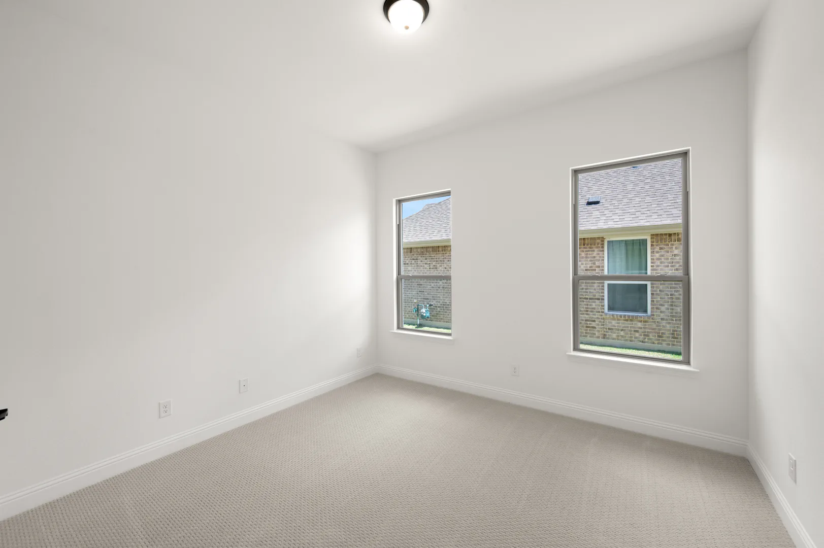 Secondary bedroom in available home at Westside Preserve by Kindred Homes in Midlothian
