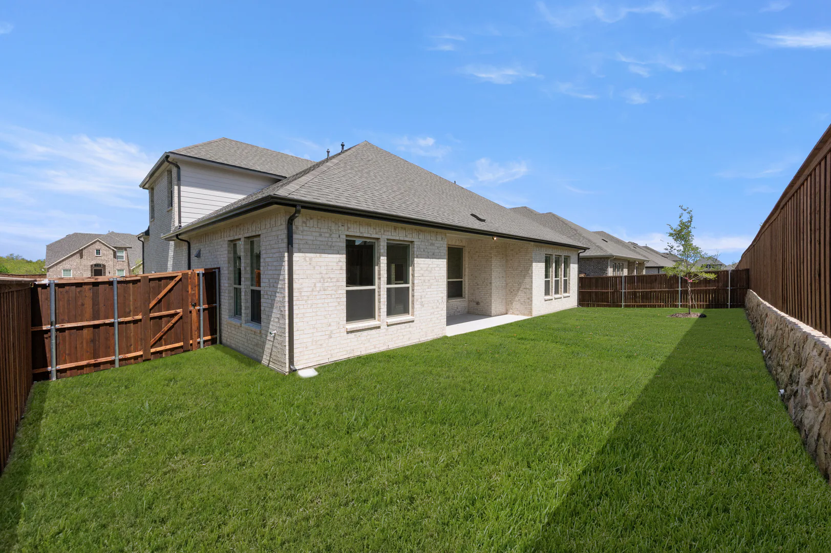Back exterior of available home at Westside Preserve by Kindred Homes in Midlothian