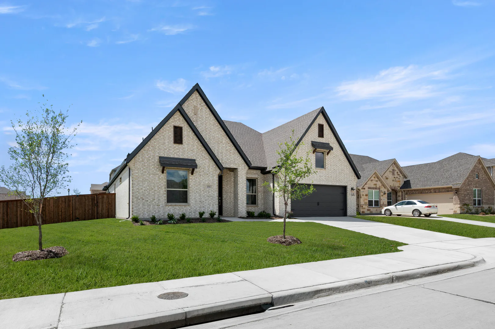Exterior of the Zavala floor plan at Westside Preserve