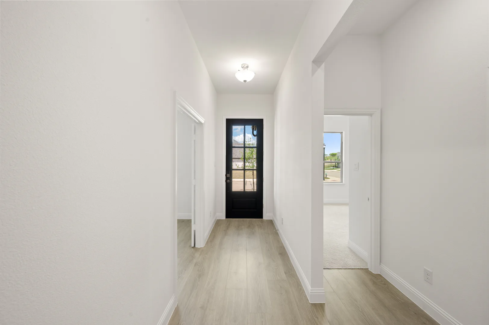Interior of the Zavala floor plan at Westside Preserve