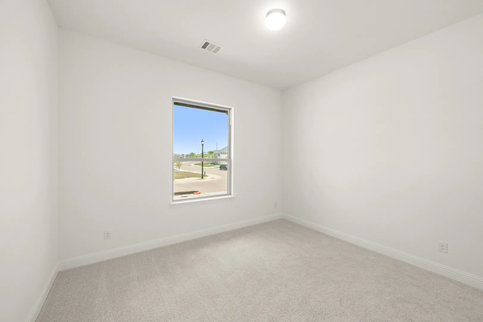 Secondary bedroom of the Zavala floor plan at Westside Preserve