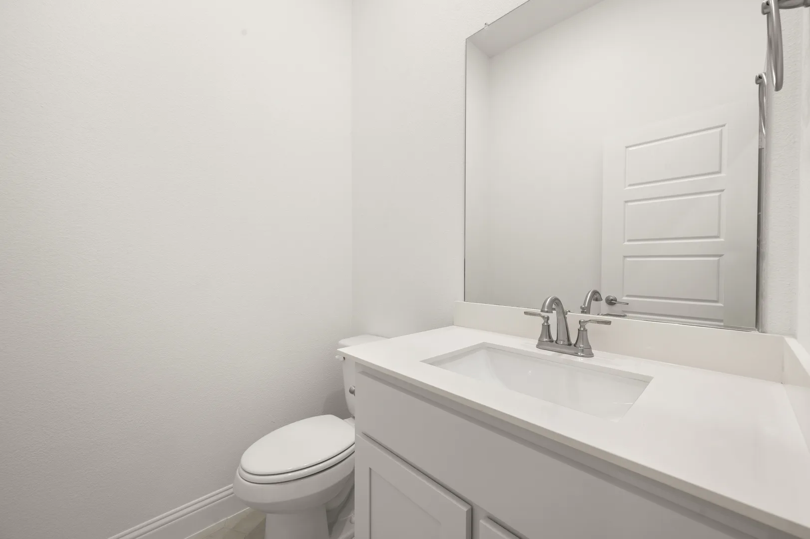 Secondary bathroom in available home at Westside Preserve by Kindred Homes in Midlothian