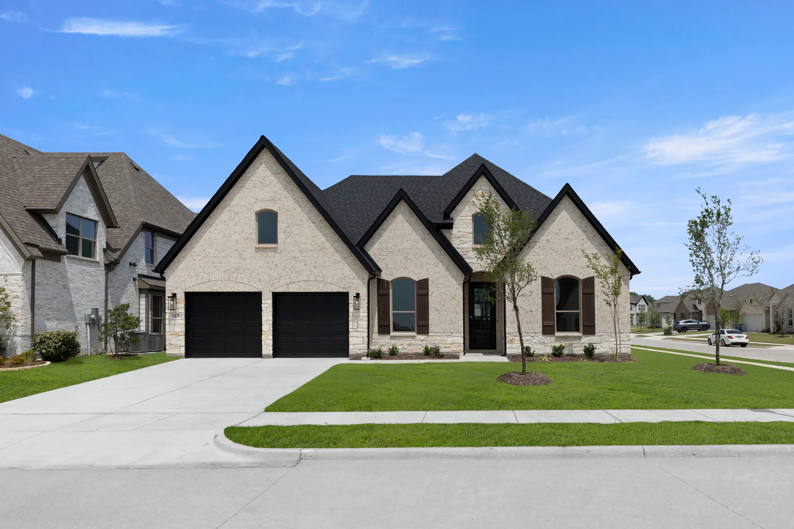 Exterior of the Houston floor plan at Park Trails in Forney