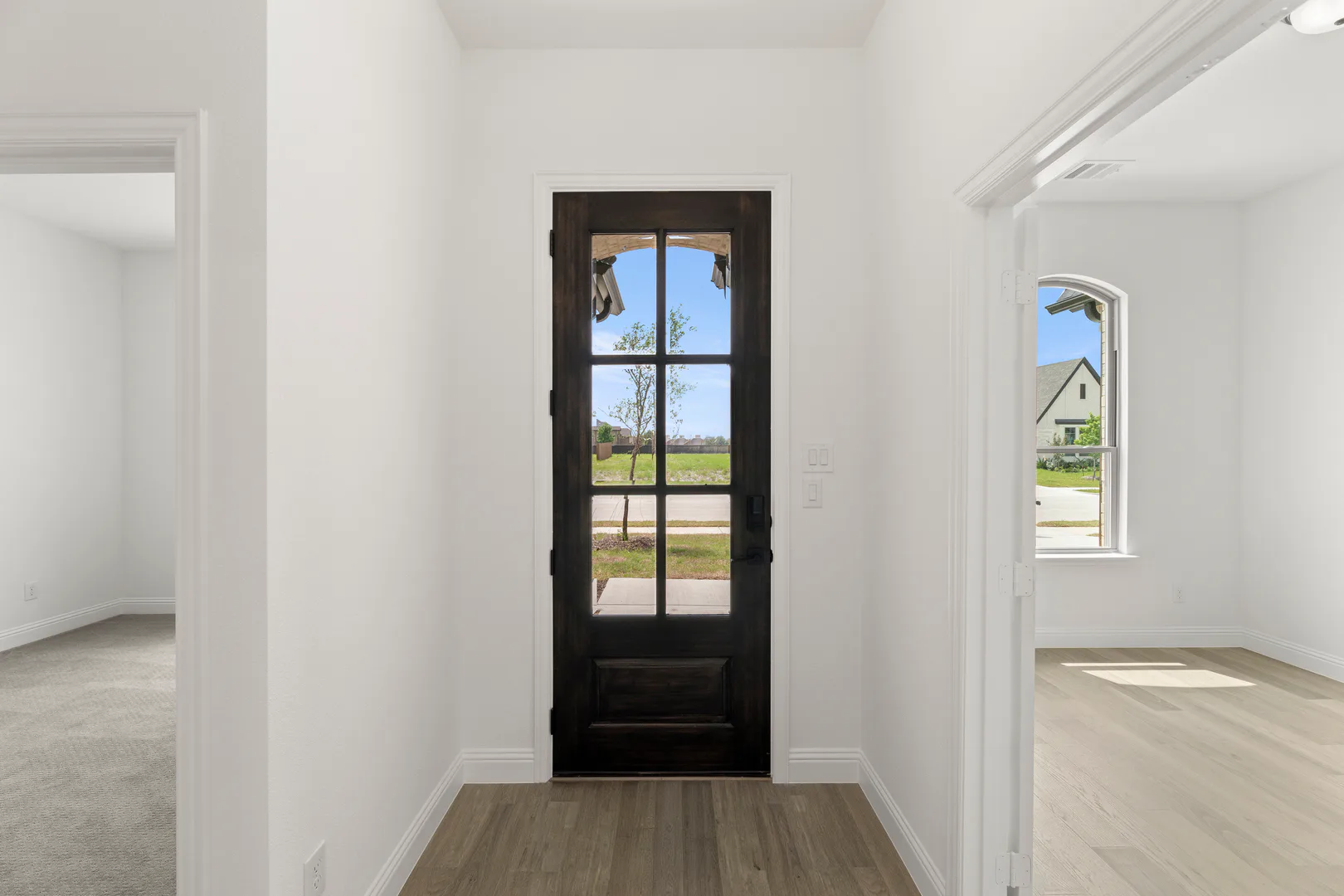 Entry in available home at Park Trails by Kindred Homes in Forney