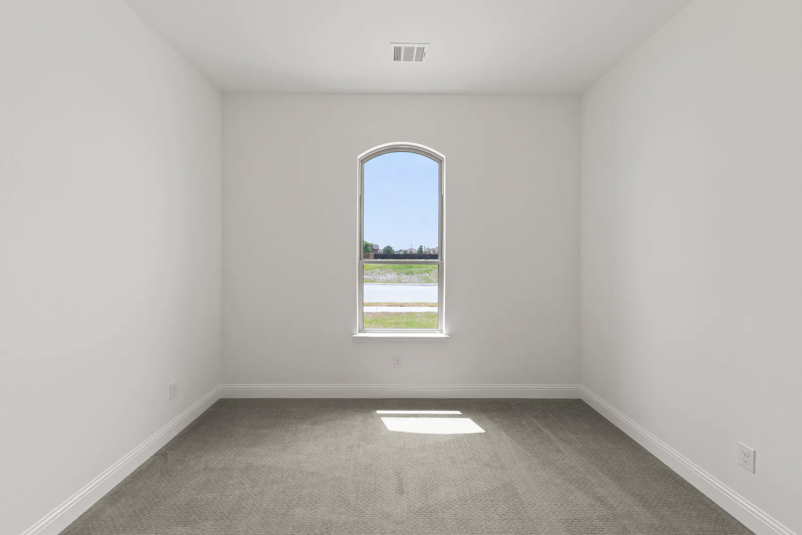 Secondary bedroom in available home at Park Trails by Kindred Homes in Forney
