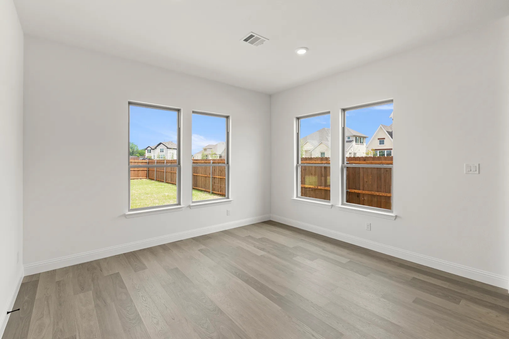 Dining nook in available home at Park Trails by Kindred Homes in Forney