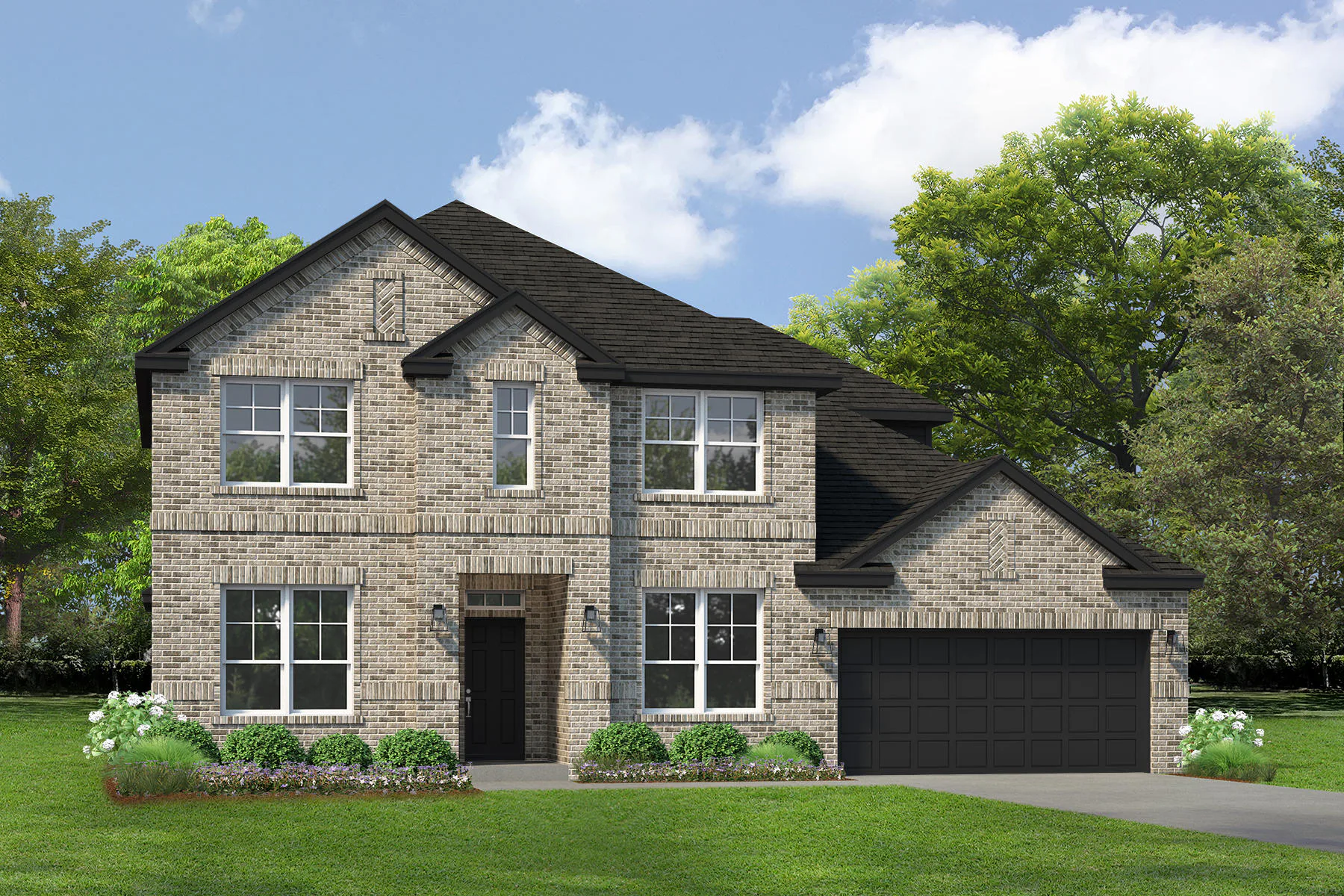 Exterior rendering of available home at Westside Preserve by Kindred Homes in Midlothian
