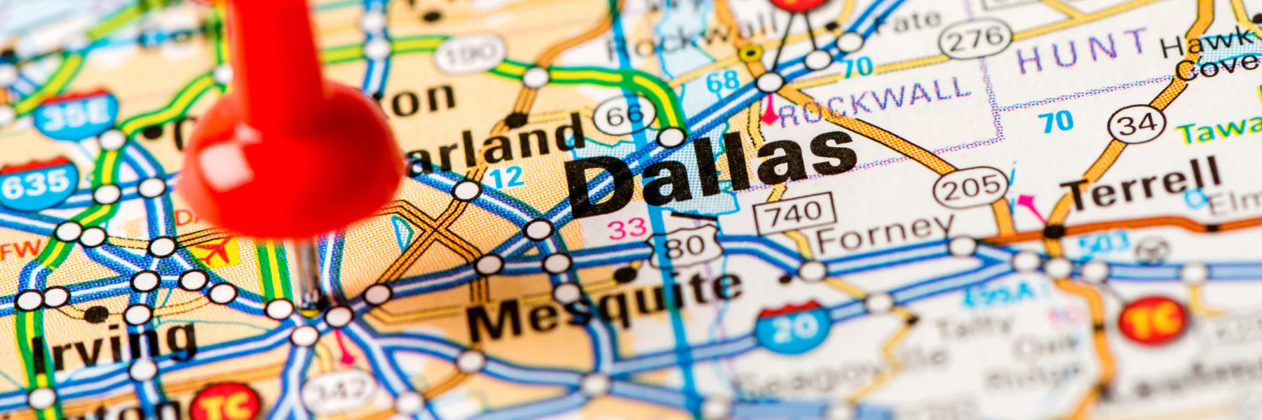 Dallas Fort Worth Map