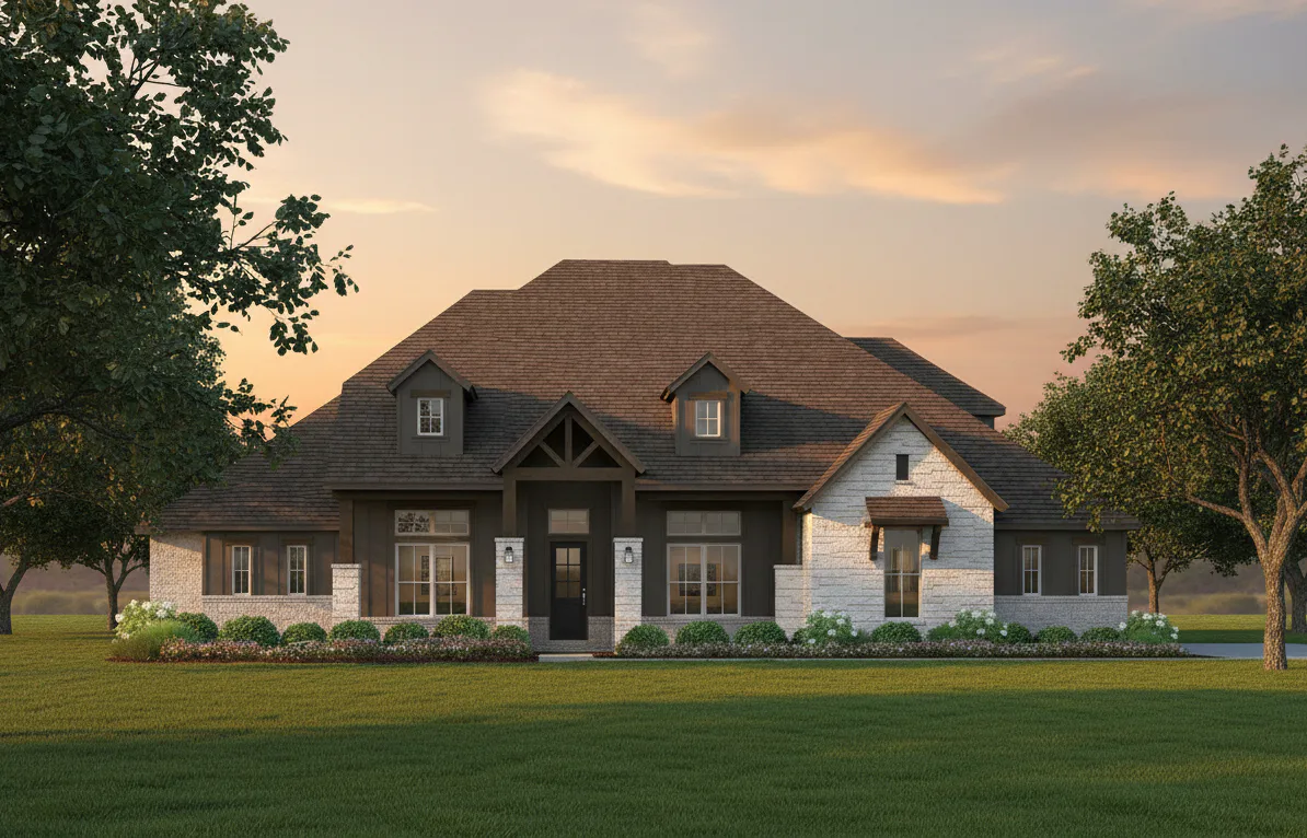 Exterior rendering of 301 Hollingsworth Ln at Hampton Park Estates in Glenn Heights, TX
