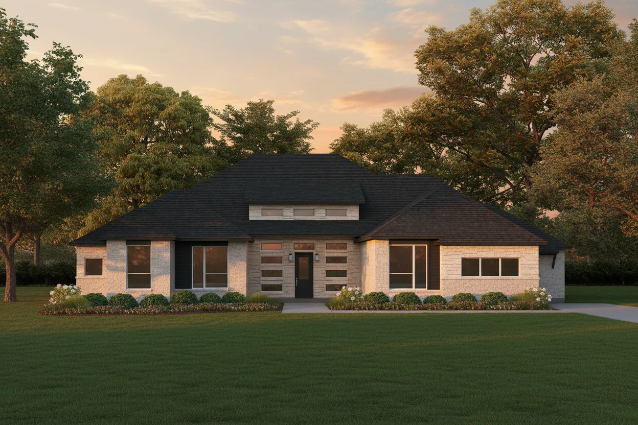 Exterior rendering of available home at Stoney Creek by Kindred Homes in Sunnyvale