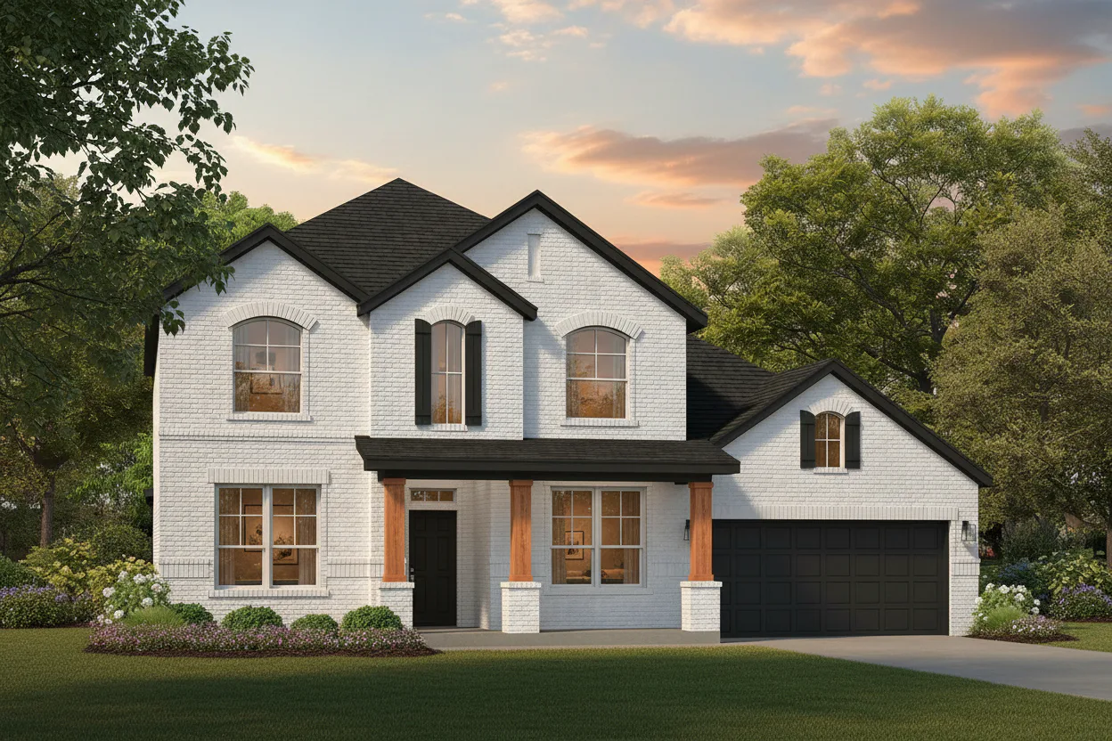 Two-story home available in DeSoto, TX