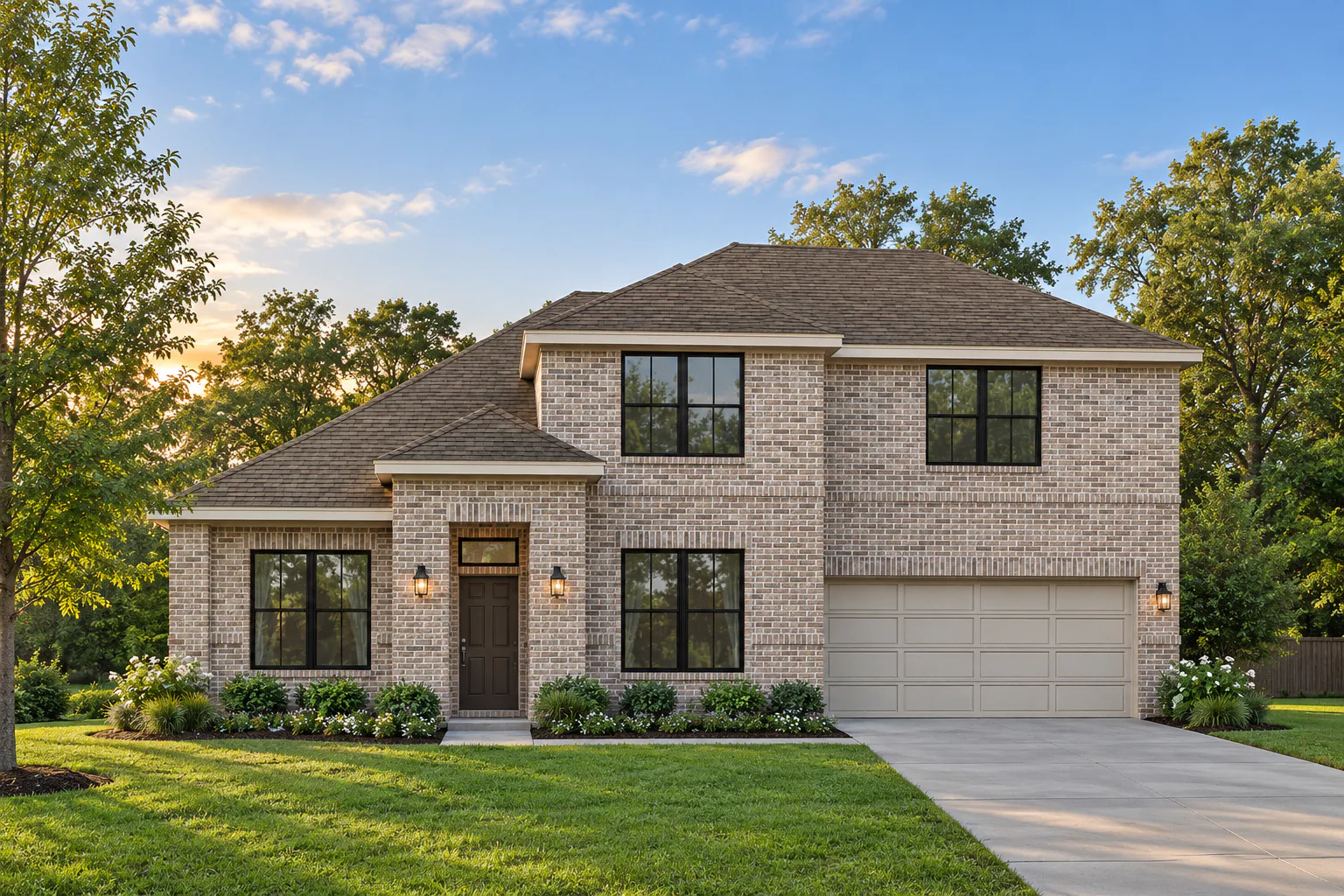 Elevation A of Cherry Plan by Kindred Homes