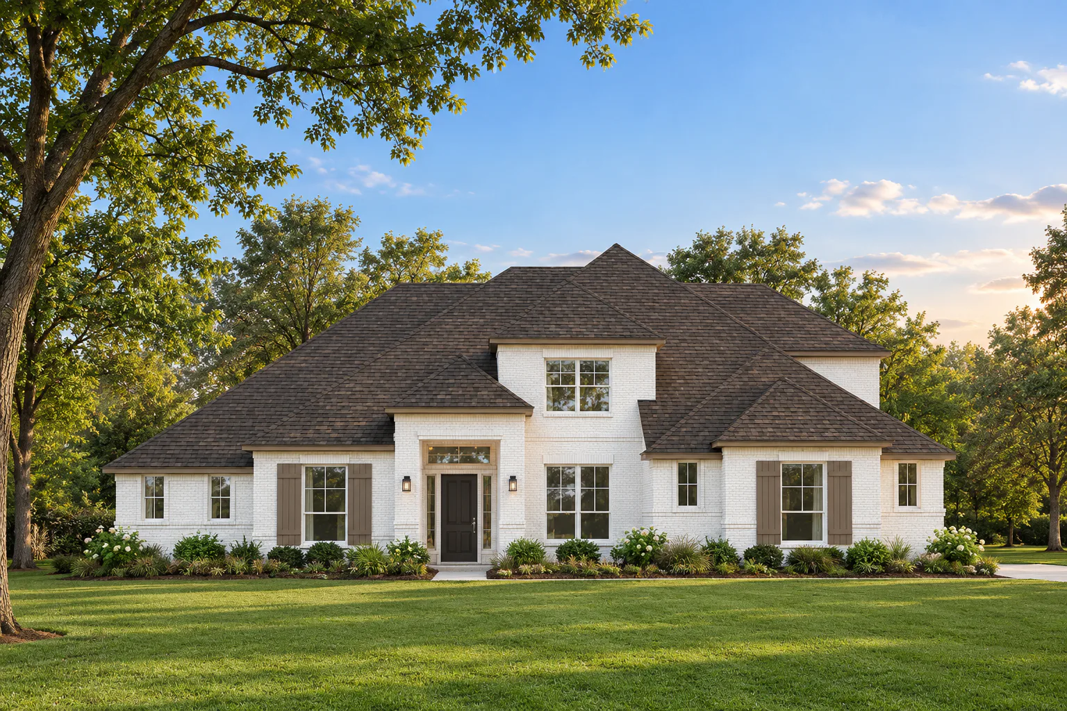 Elevation A of Dickson Floor Plan by Kindred Homes