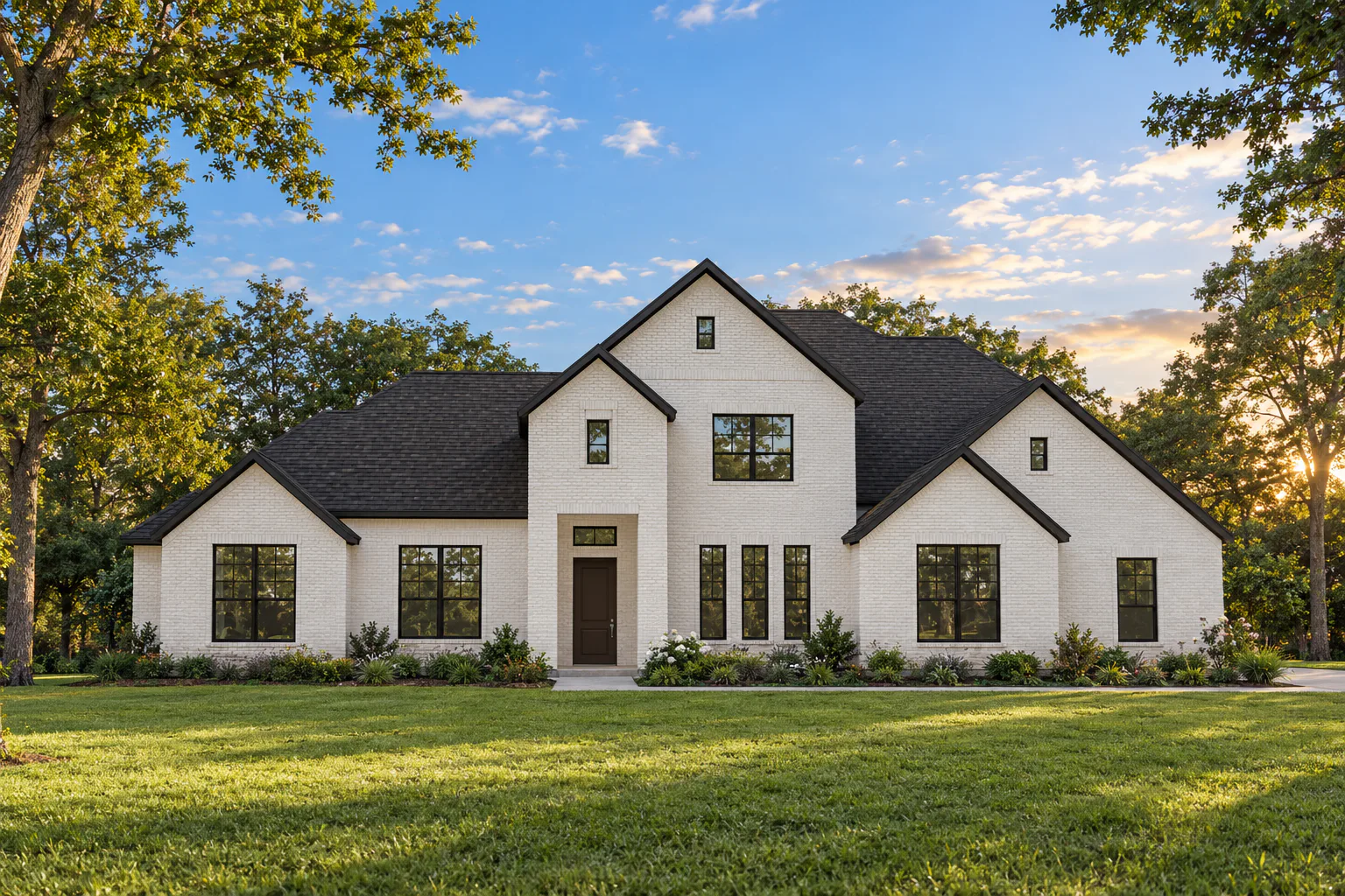 Elevation A of Jefferson Floor Plan by Kindred Homes